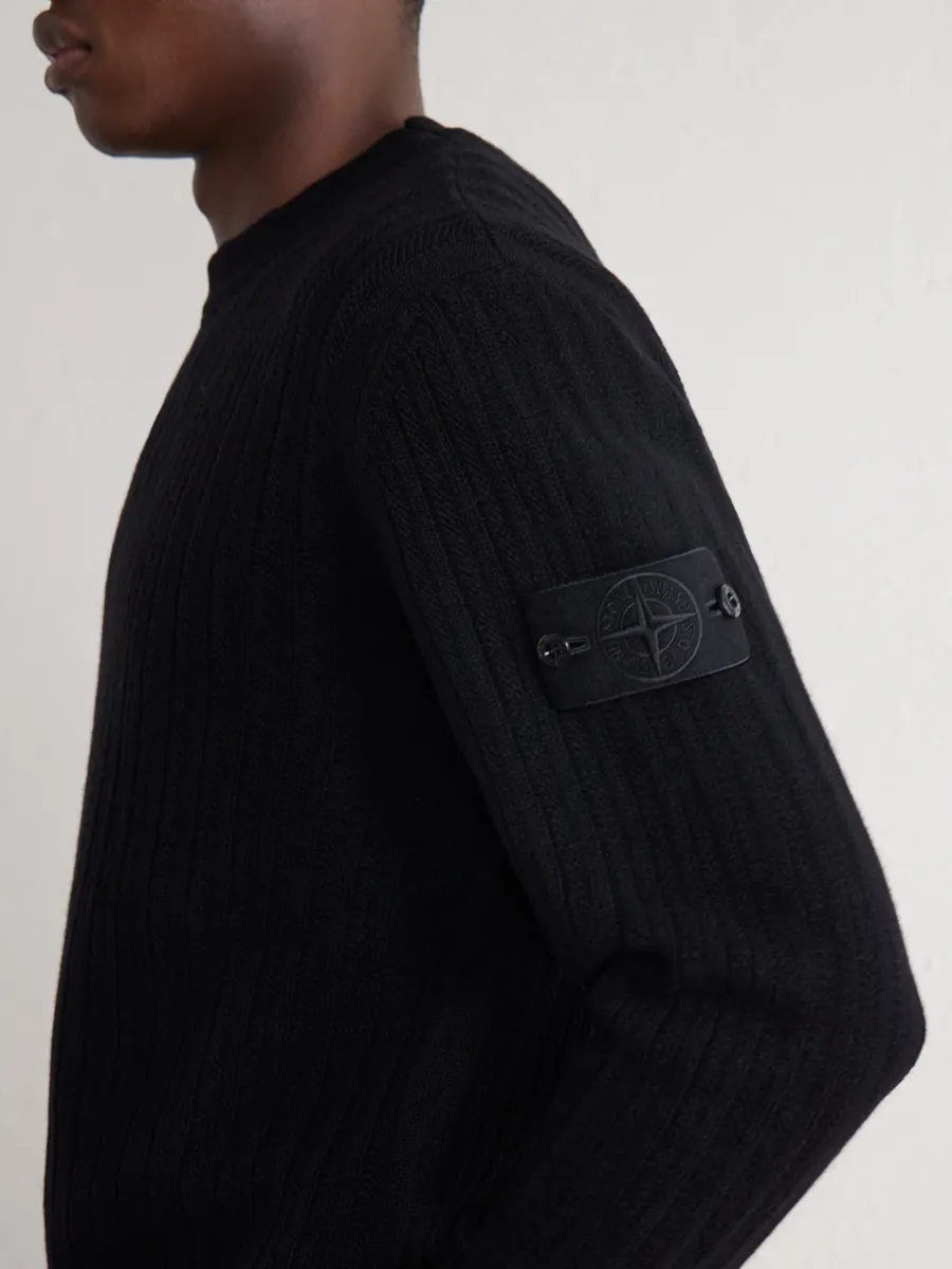 Stone Island GHOST Ribbed Wool and Cashmere-Blend Sweater - Men | Thumbnail 5 Stone Island GHOST Ribbed Wool and Cashmere-Blend Sweater - Men | Thumbnail 5