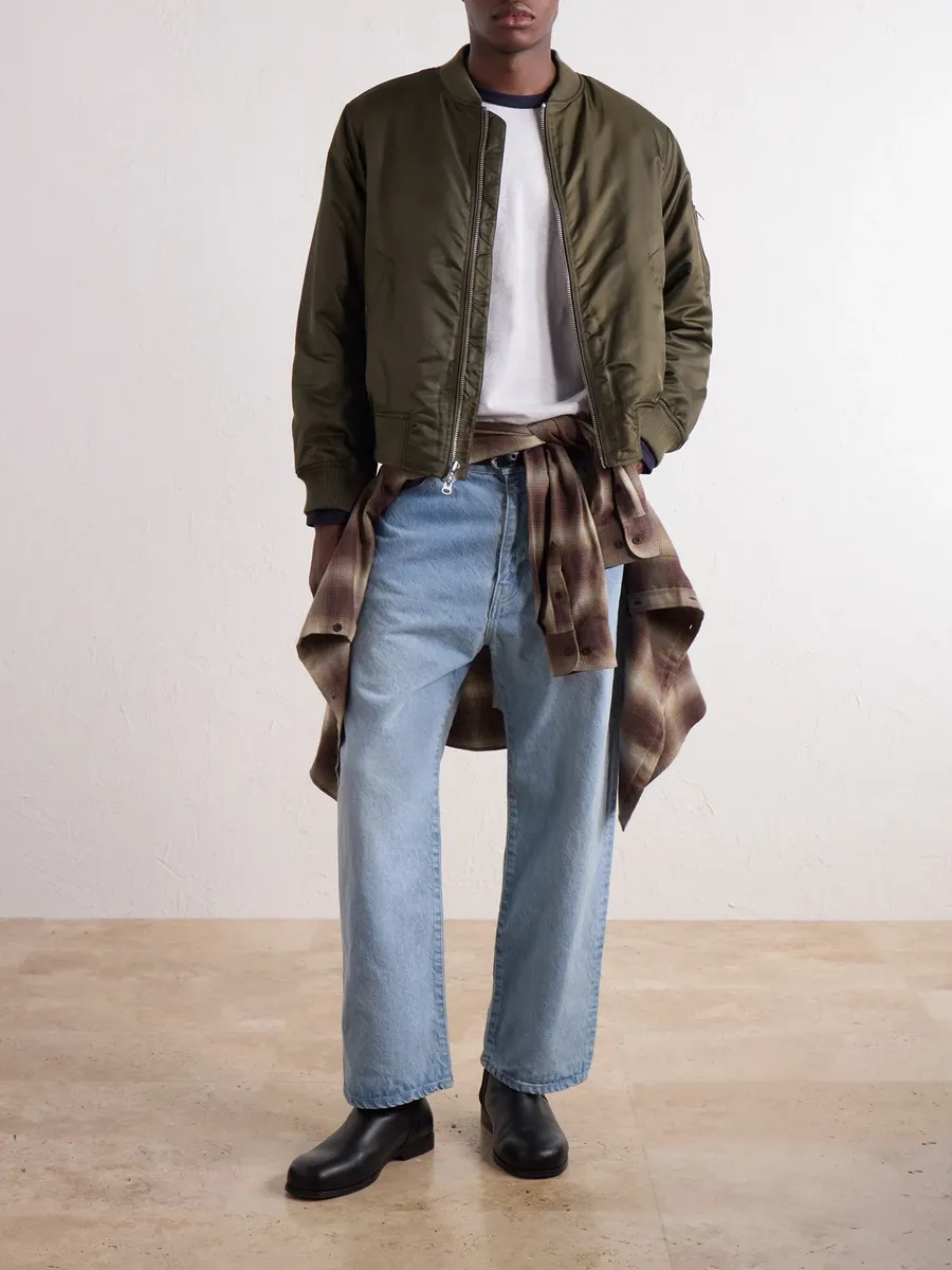 WTAPS Blues Wide-Leg Logo-Embroidered Jeans - Men | Thumbnail 2