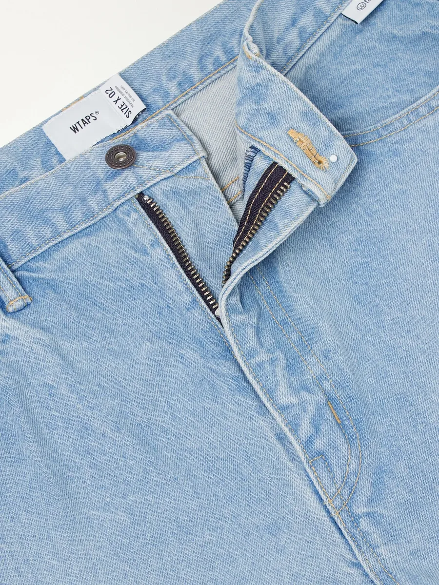 WTAPS Blues Wide-Leg Logo-Embroidered Jeans - Men | Thumbnail 6