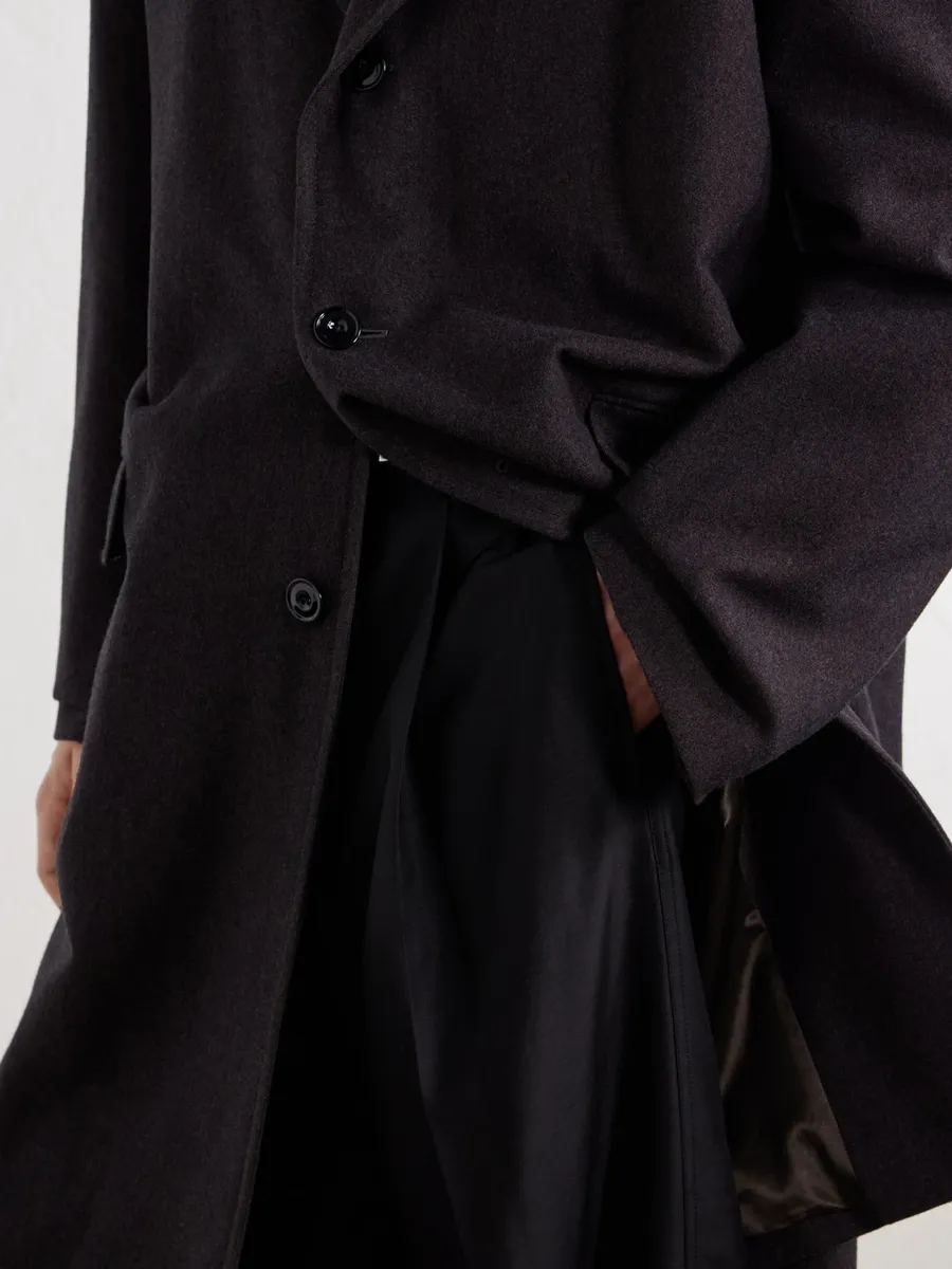 Lemaire Woven Cashmere-Blend Coat - Men | Thumbnail 6 Lemaire Woven Cashmere-Blend Coat - Men | Thumbnail 6