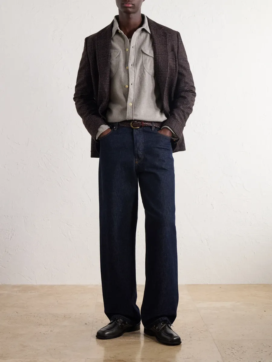 WYTHE Brushed Cotton-Flannel Shirt - Men | Thumbnail 2 WYTHE Brushed Cotton-Flannel Shirt - Men | Thumbnail 2