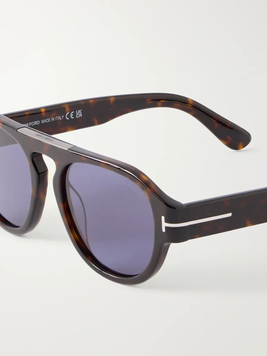 Tom Ford Pablo-02 Round-Frame Acetate Sunglasses - Men | Thumbnail 3 Tom Ford Pablo-02 Round-Frame Acetate Sunglasses - Men | Thumbnail 3