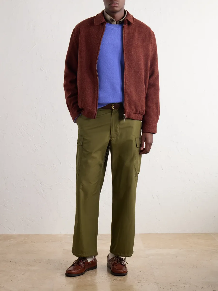 Portuguese Flannel Aurelia Wool-Tweed Blouson Jacket - Men | Thumbnail 2 Portuguese Flannel Aurelia Wool-Tweed Blouson Jacket - Men | Thumbnail 2