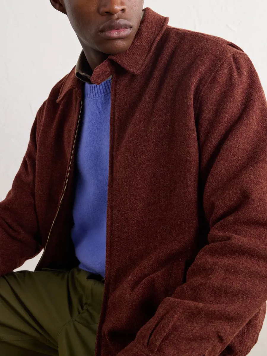 Portuguese Flannel Aurelia Wool-Tweed Blouson Jacket - Men | Thumbnail 5 Portuguese Flannel Aurelia Wool-Tweed Blouson Jacket - Men | Thumbnail 5