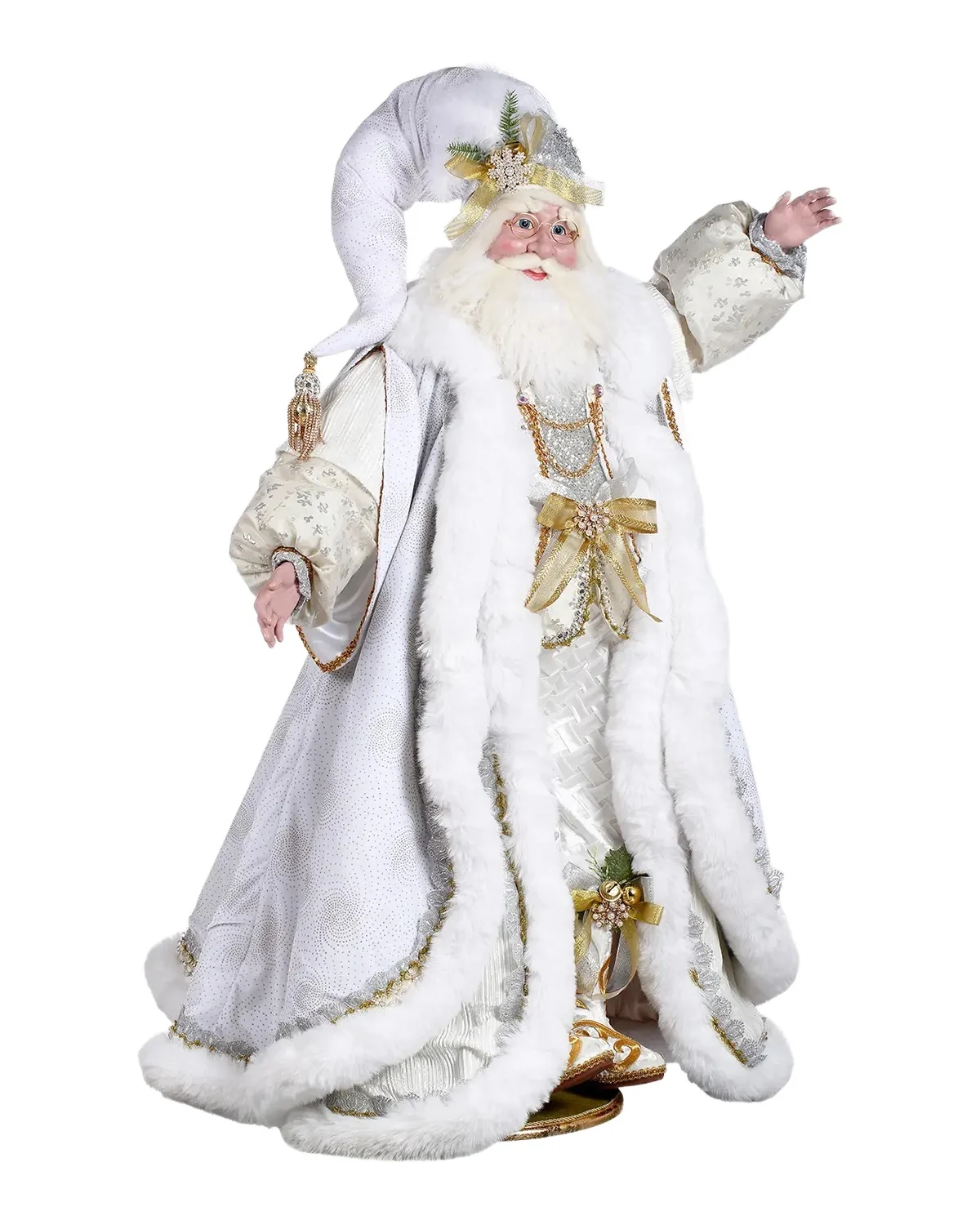 Mark Roberts Dreaming of White Christmas Santa, 50"