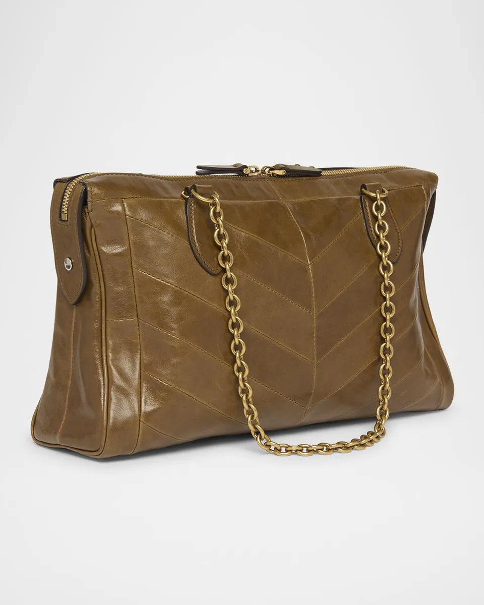 Valentino Garavani Panthea Medium Patchwork Chevron Shoulder Bag | Thumbnail 3