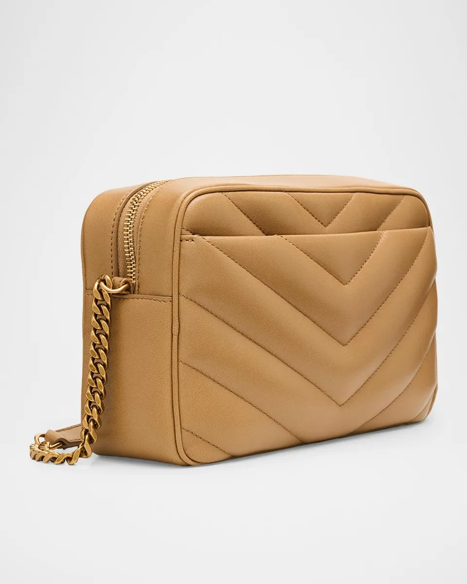 Saint Laurent LouLou YSL Chevron Quilted Crossbody Bag | Thumbnail 3 Saint Laurent LouLou YSL Chevron Quilted Crossbody Bag | Thumbnail 3