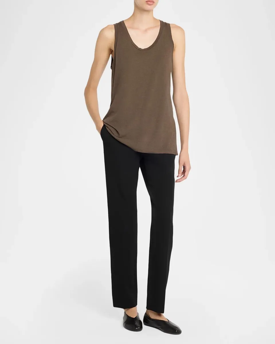 The Row Elana Jersey Tank Top | Thumbnail 2 The Row Elana Jersey Tank Top | Thumbnail 2