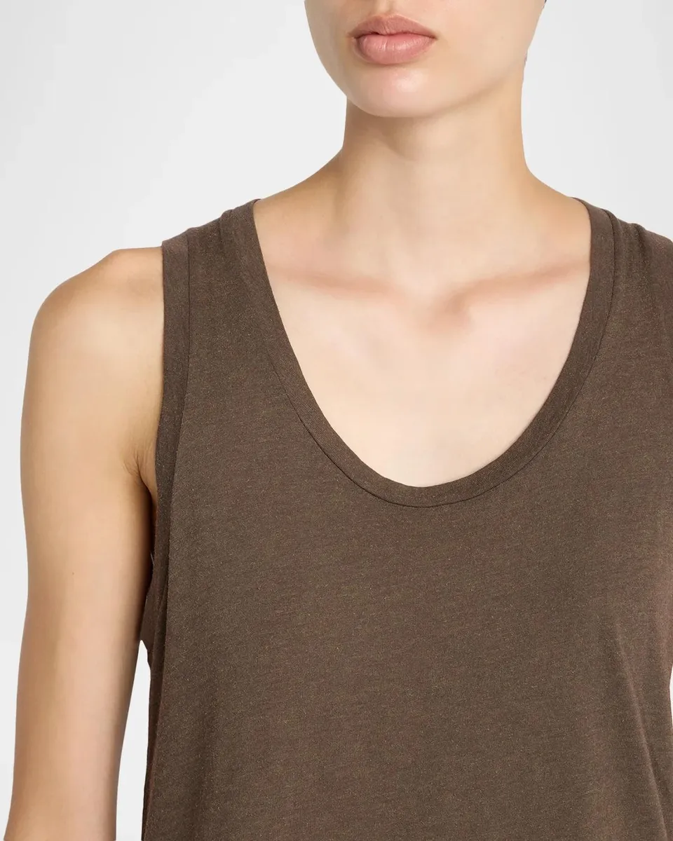 The Row Elana Jersey Tank Top | Thumbnail 5 The Row Elana Jersey Tank Top | Thumbnail 5