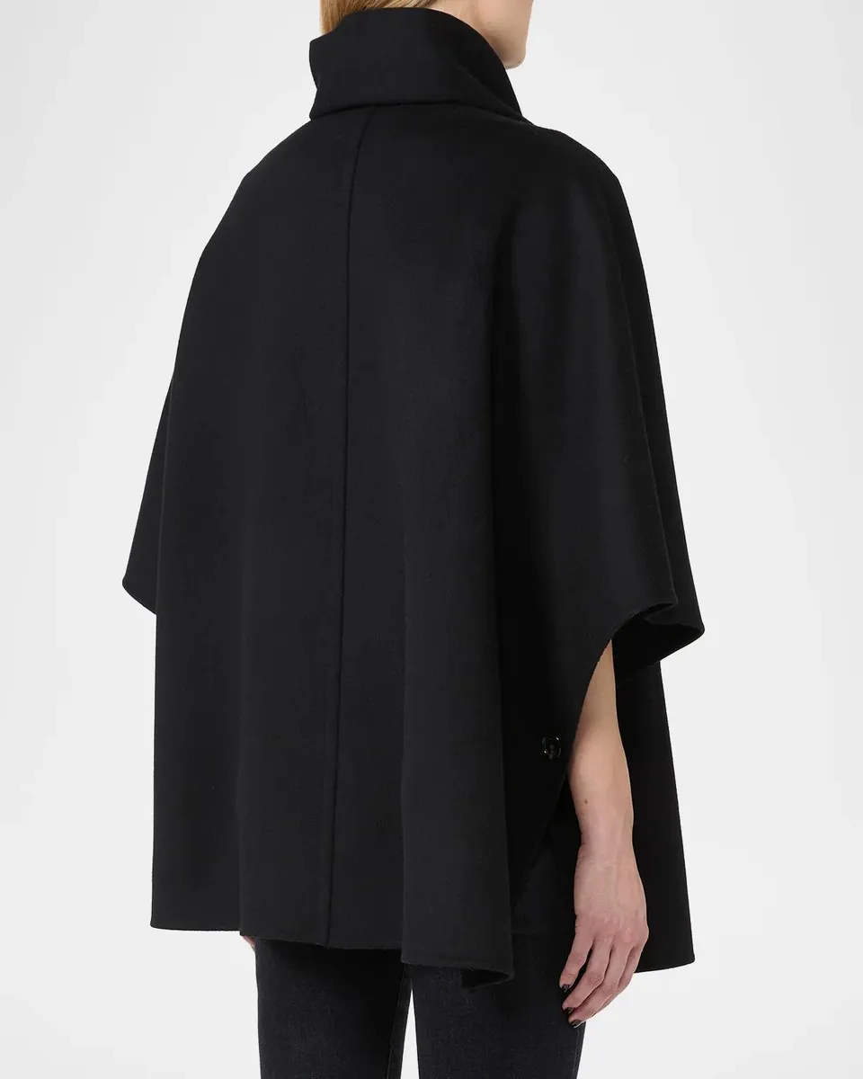 Max Mara Oversized Virgin Wool Cape | Thumbnail 3 Max Mara Oversized Virgin Wool Cape | Thumbnail 3