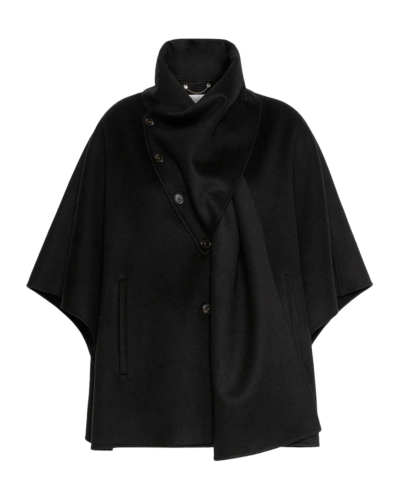 Max Mara Oversized Virgin Wool Cape