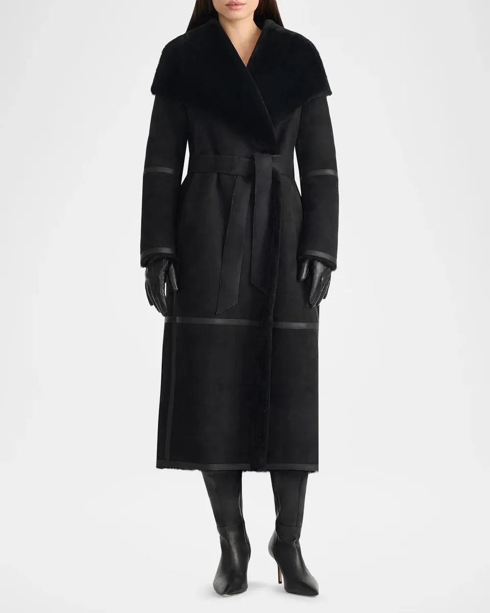 Mackage Marian Reversible Wrap Coat | Thumbnail 4 Mackage Marian Reversible Wrap Coat | Thumbnail 4