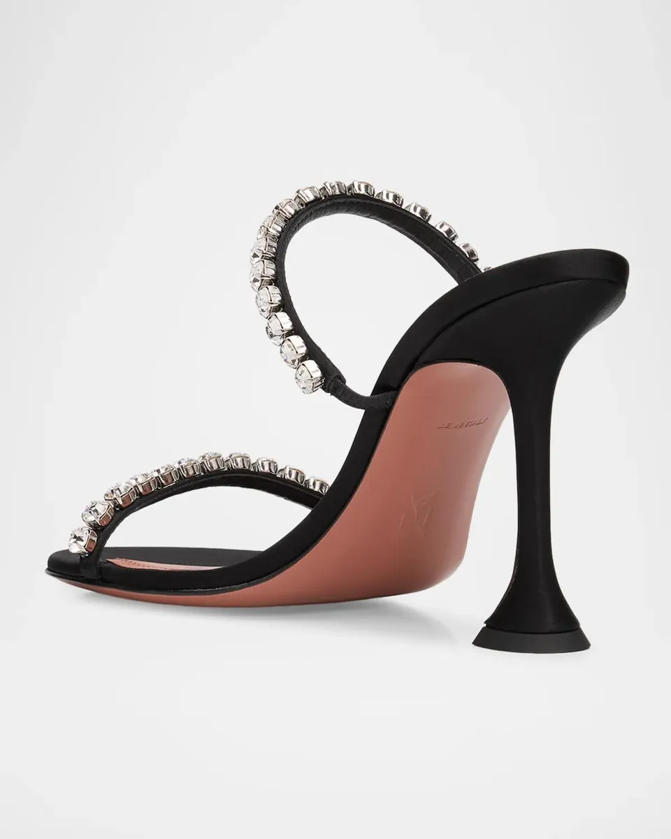 Amina Muaddi 95MM Gigi Mules | Thumbnail 2 Amina Muaddi 95MM Gigi Mules | Thumbnail 2