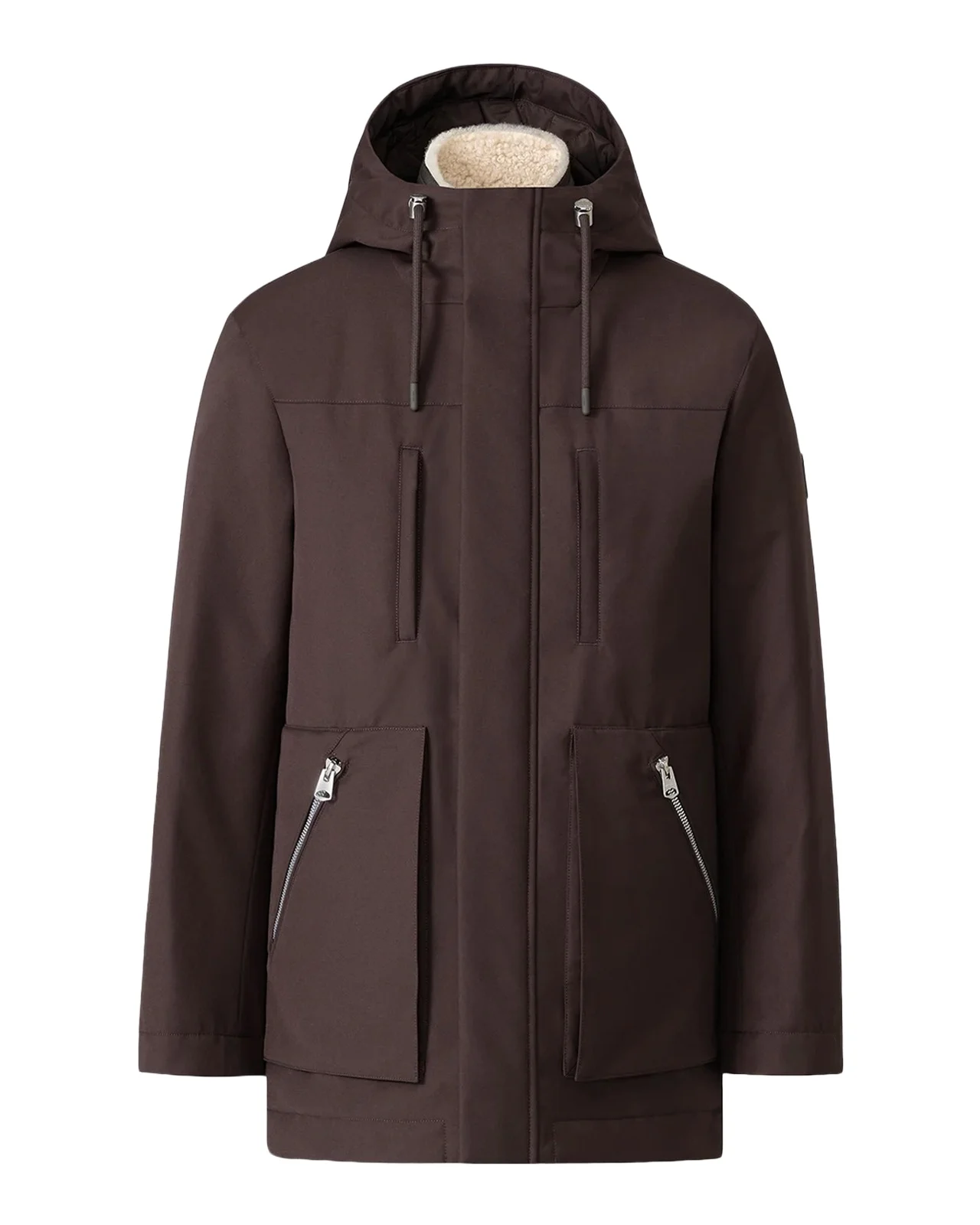 Mackage Men's Archie 3-in-1 Hooded Parka w/ Shearling Liner