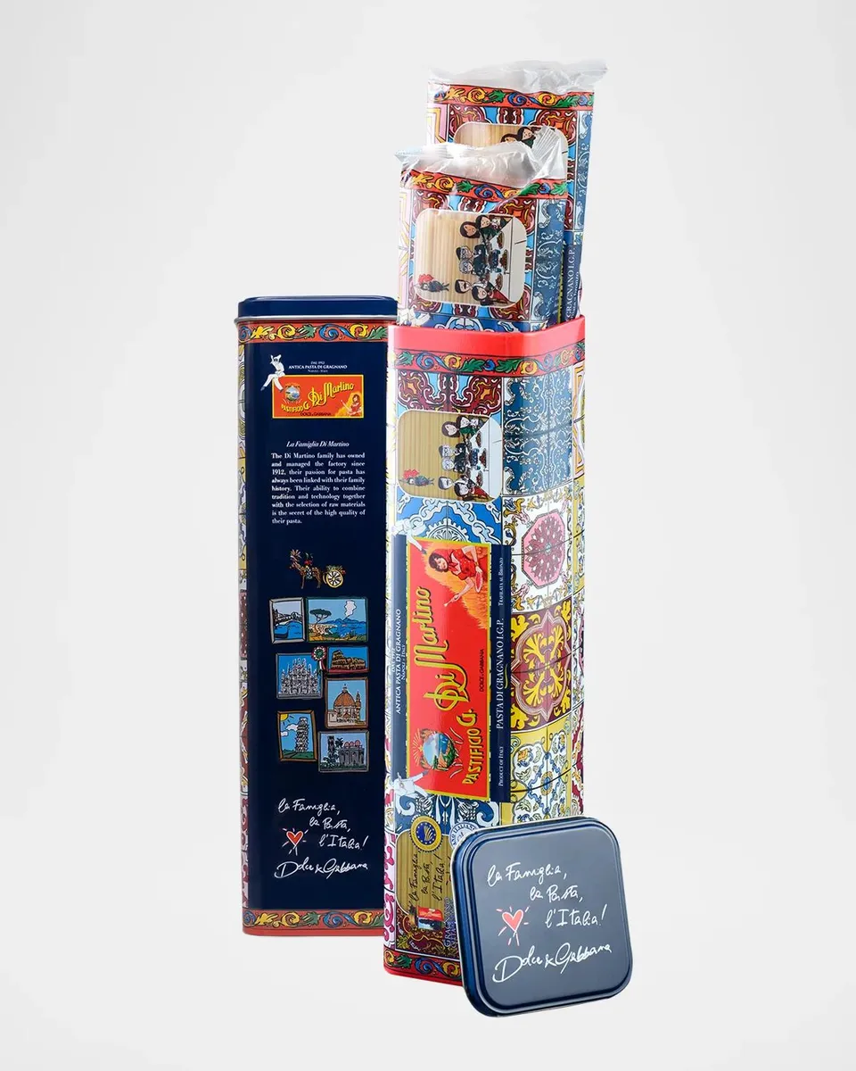 Di Martino x Dolce & Gabbana Midnight Pasta Gift Tin, 35.2 oz. | Thumbnail 4