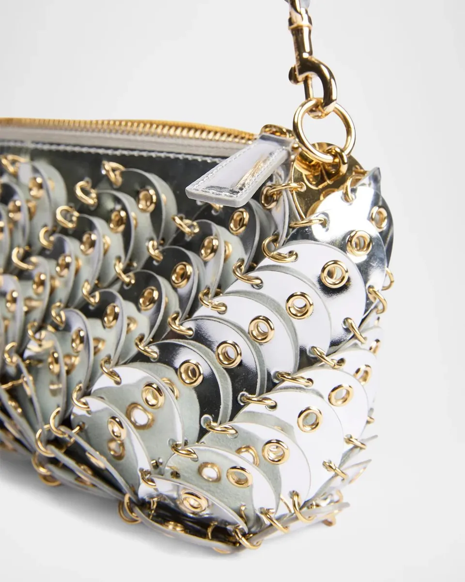 Rabanne Paco Mini Leather Baguette | Thumbnail 6 Rabanne Paco Mini Leather Baguette | Thumbnail 6