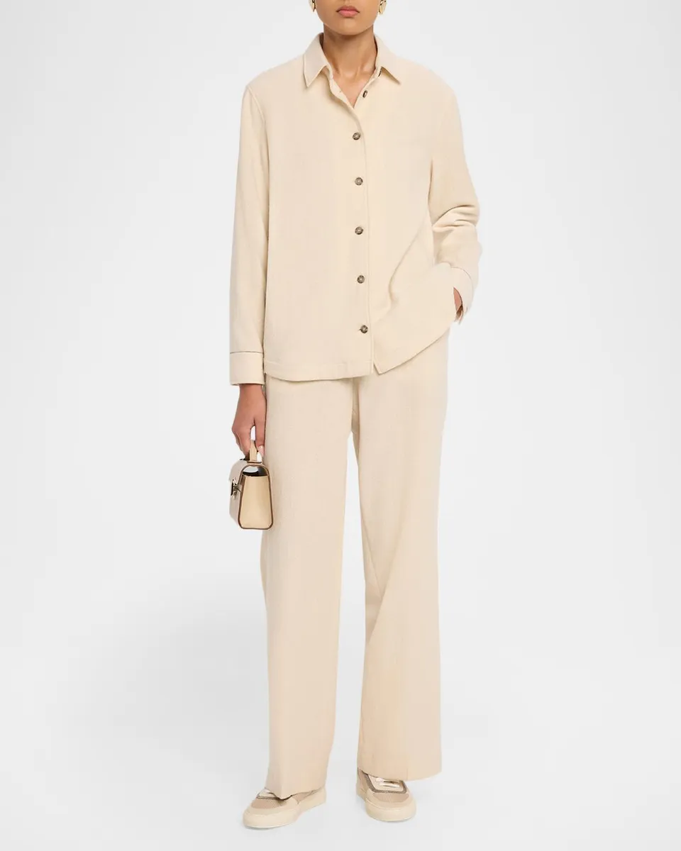 PESERICO Shimmer Wool-Cashmere Pants | Thumbnail 2 PESERICO Shimmer Wool-Cashmere Pants | Thumbnail 2