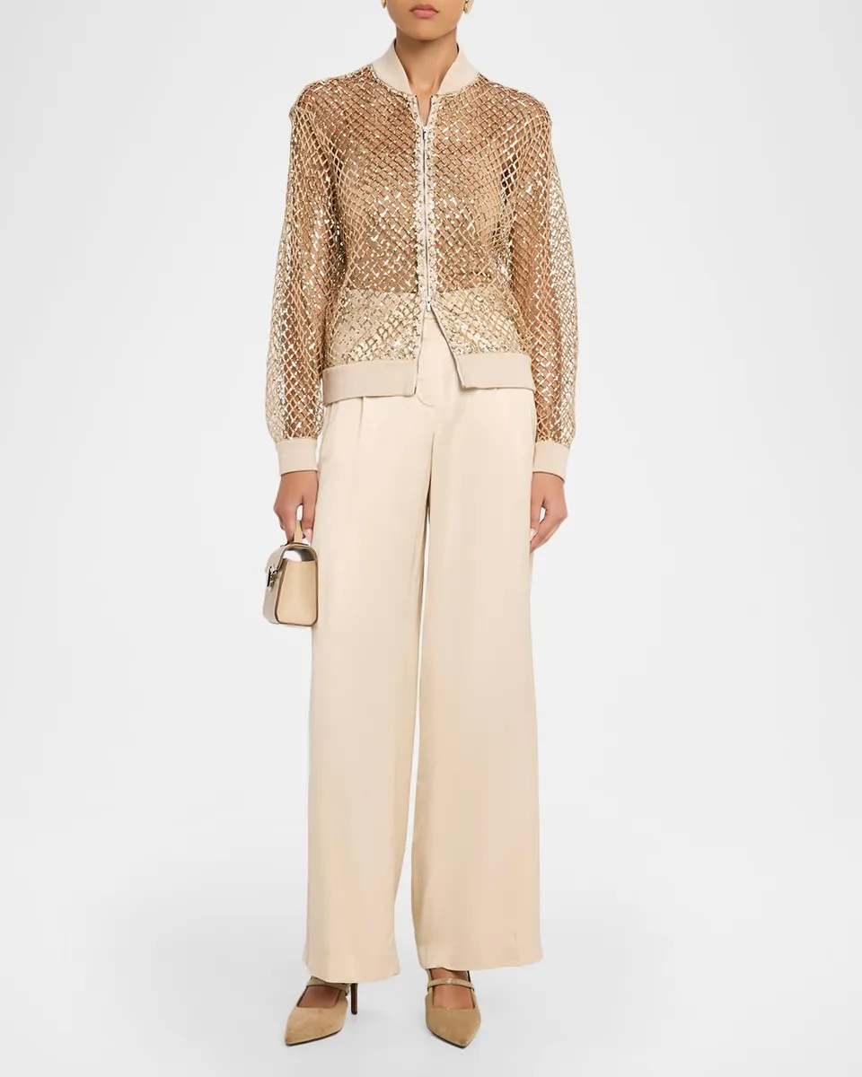 PESERICO Wide-Leg Viscose Pants | Thumbnail 2 PESERICO Wide-Leg Viscose Pants | Thumbnail 2