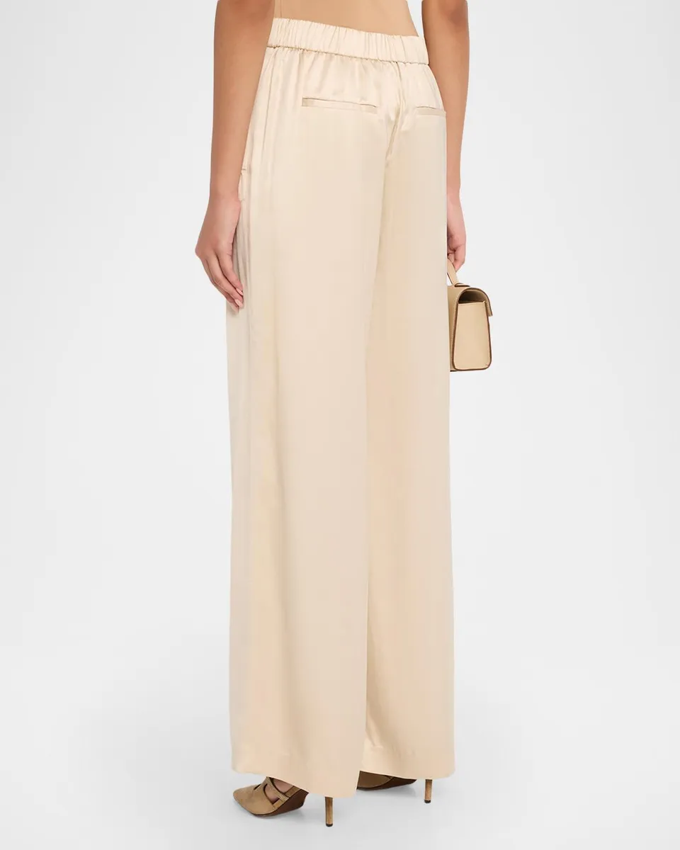 PESERICO Wide-Leg Viscose Pants | Thumbnail 3 PESERICO Wide-Leg Viscose Pants | Thumbnail 3