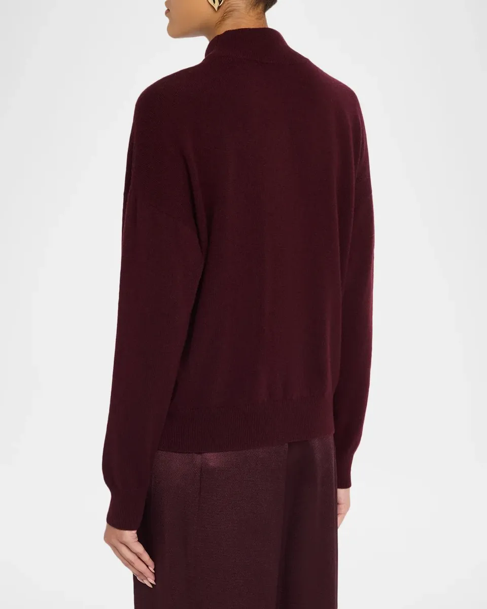 PESERICO Faux Pocket Mock-Neck Sweater | Thumbnail 3 PESERICO Faux Pocket Mock-Neck Sweater | Thumbnail 3