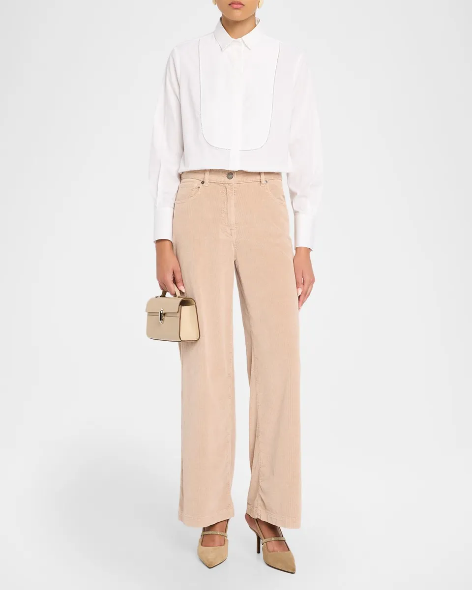 PESERICO Straight-Leg Corduroy Pants | Thumbnail 2 PESERICO Straight-Leg Corduroy Pants | Thumbnail 2