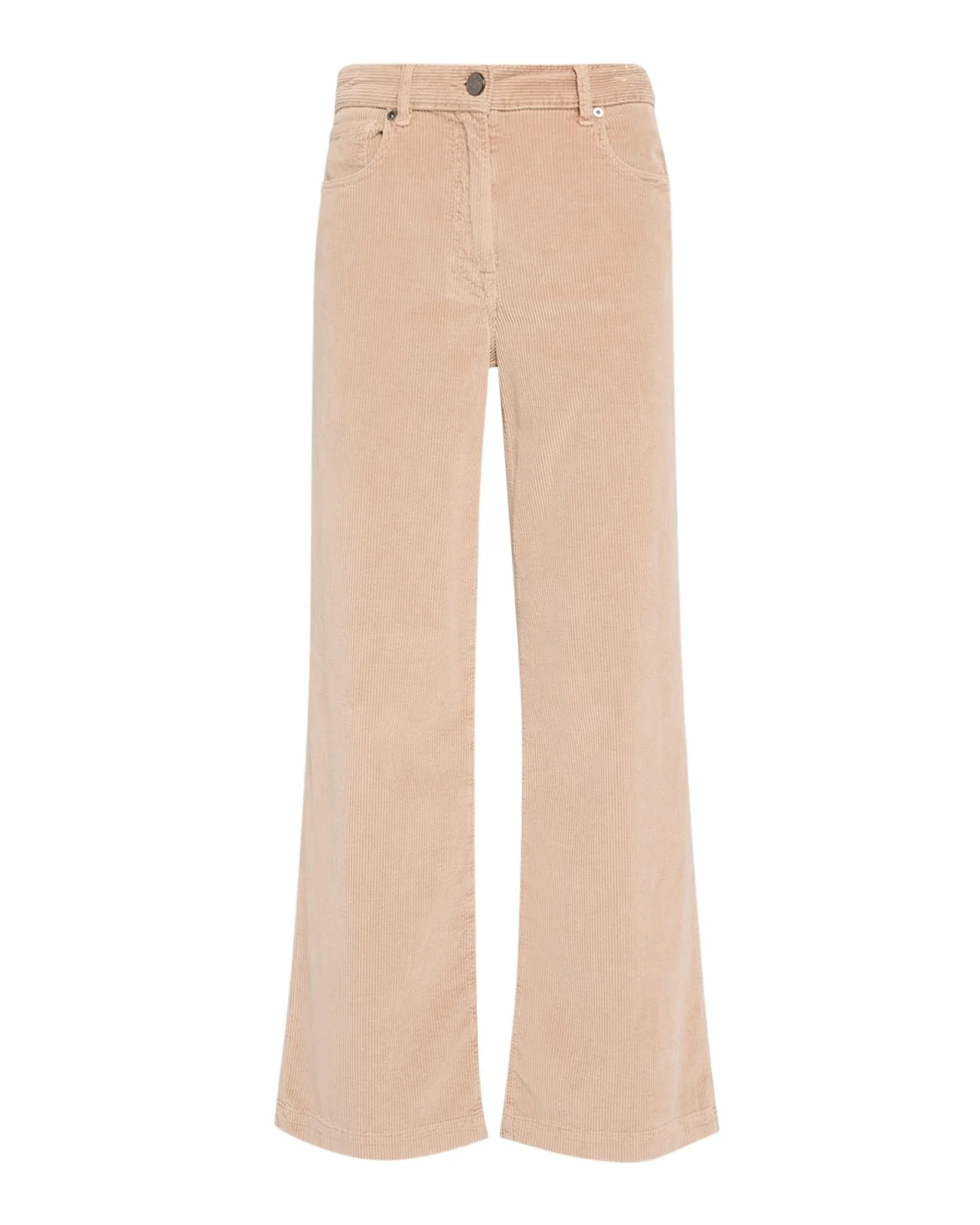 Straight-Leg Corduroy Pants