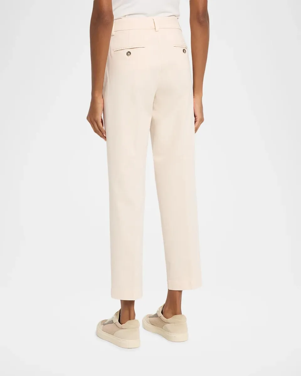 PESERICO Cropped Straight-Leg Pants | Thumbnail 3
