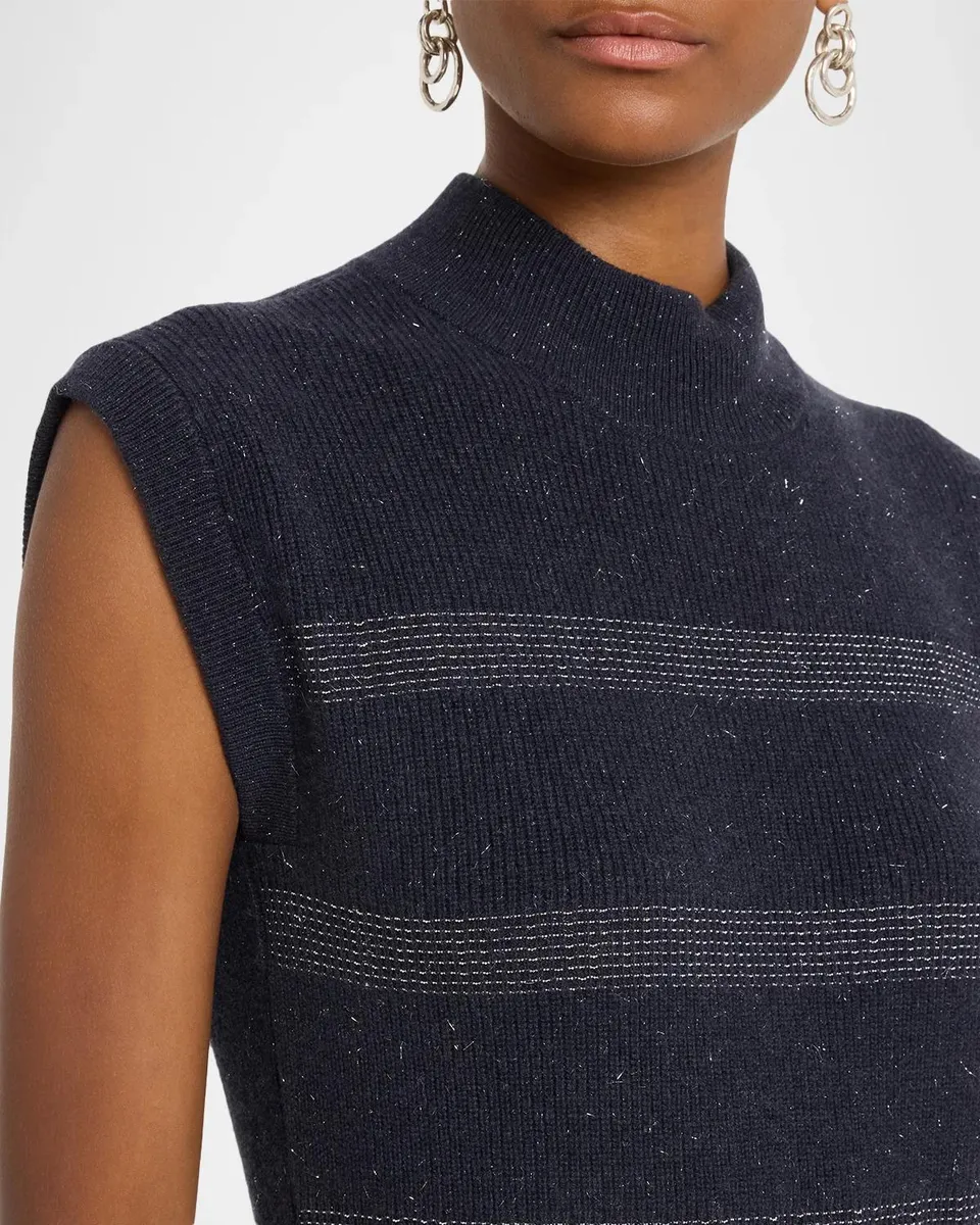 PESERICO Wool-Blend Midi Dress | Thumbnail 5