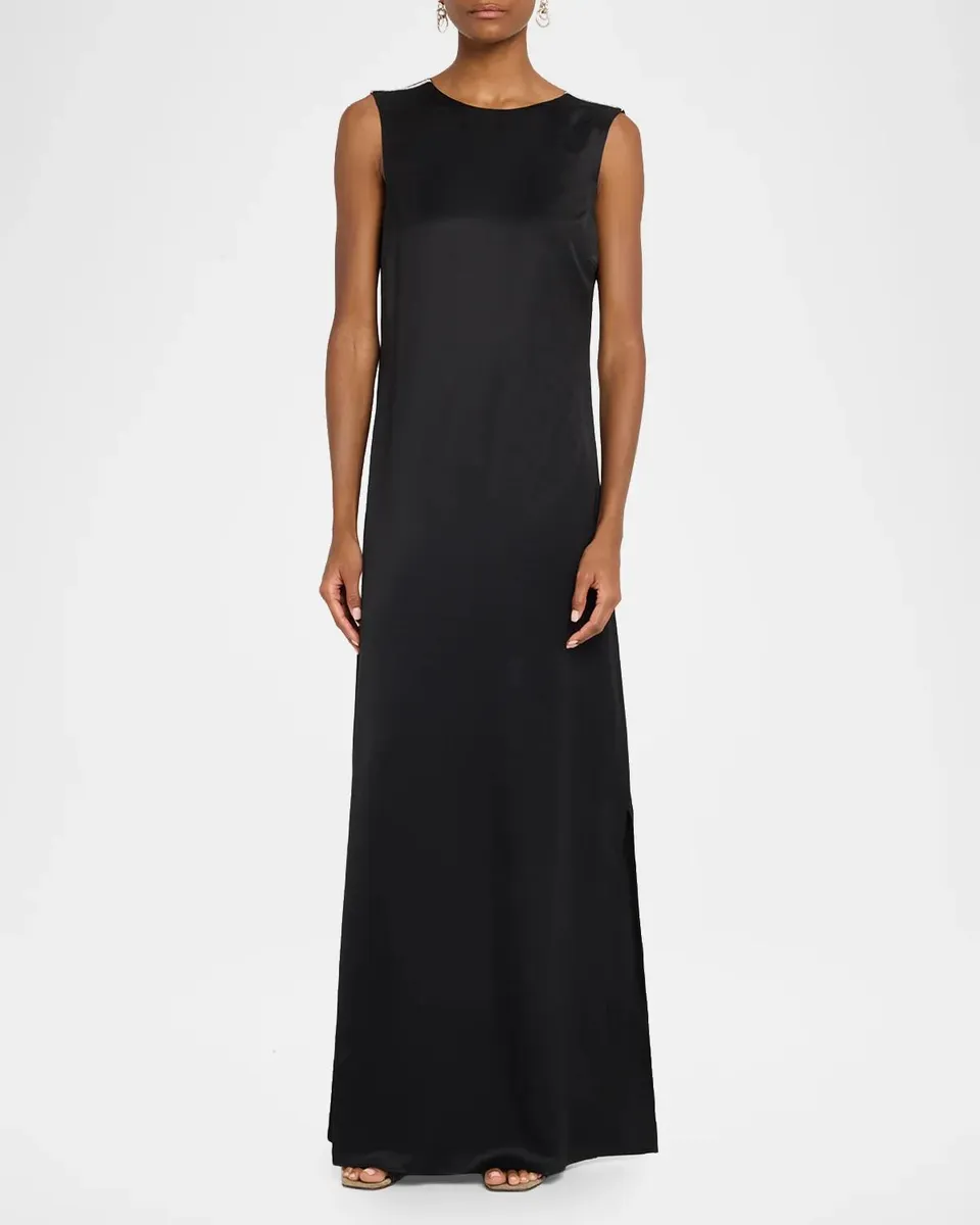 PESERICO Sleeveless Chain-Trim Gown | Thumbnail 2 PESERICO Sleeveless Chain-Trim Gown | Thumbnail 2