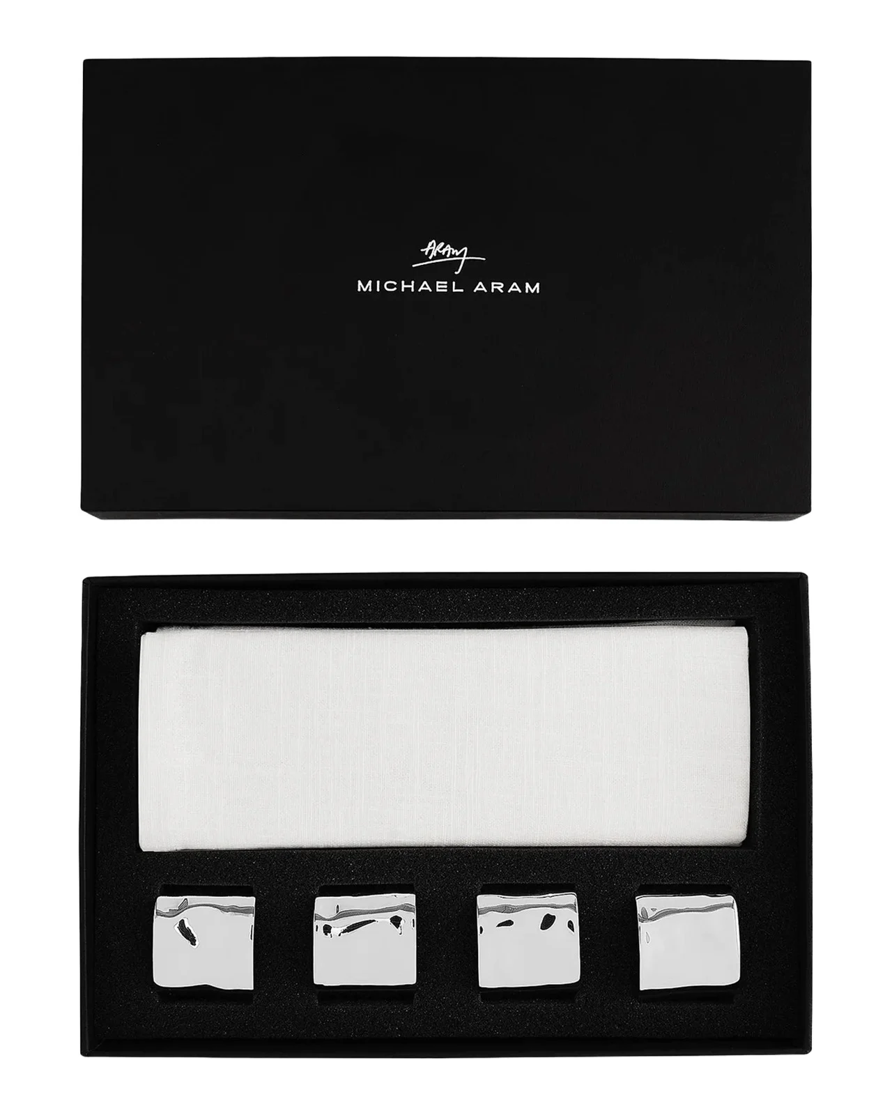 Reflective Napkins & Napkin Rings Gift Set Reflective Napkins & Napkin Rings Gift Set