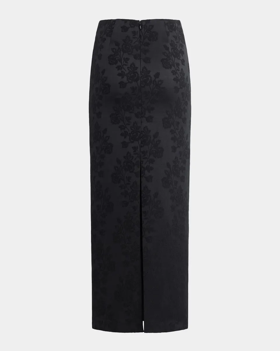 Favorite Daughter The As Promised Floral Jacquard Maxi Skirt | Thumbnail 5 Favorite Daughter The As Promised Floral Jacquard Maxi Skirt | Thumbnail 5