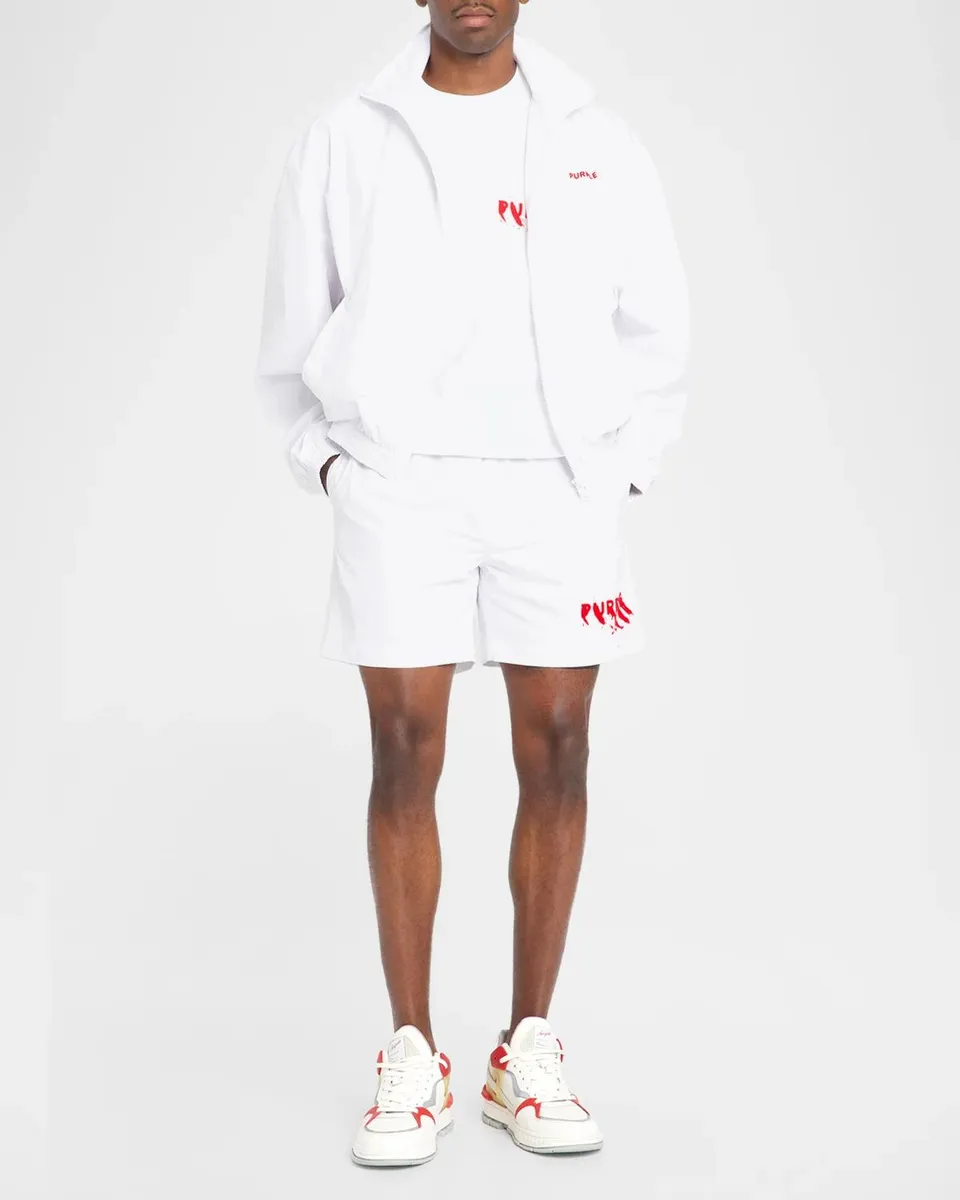 PURPLE Men's Logo All Around Shorts | Thumbnail 2 PURPLE Men's Logo All Around Shorts | Thumbnail 2