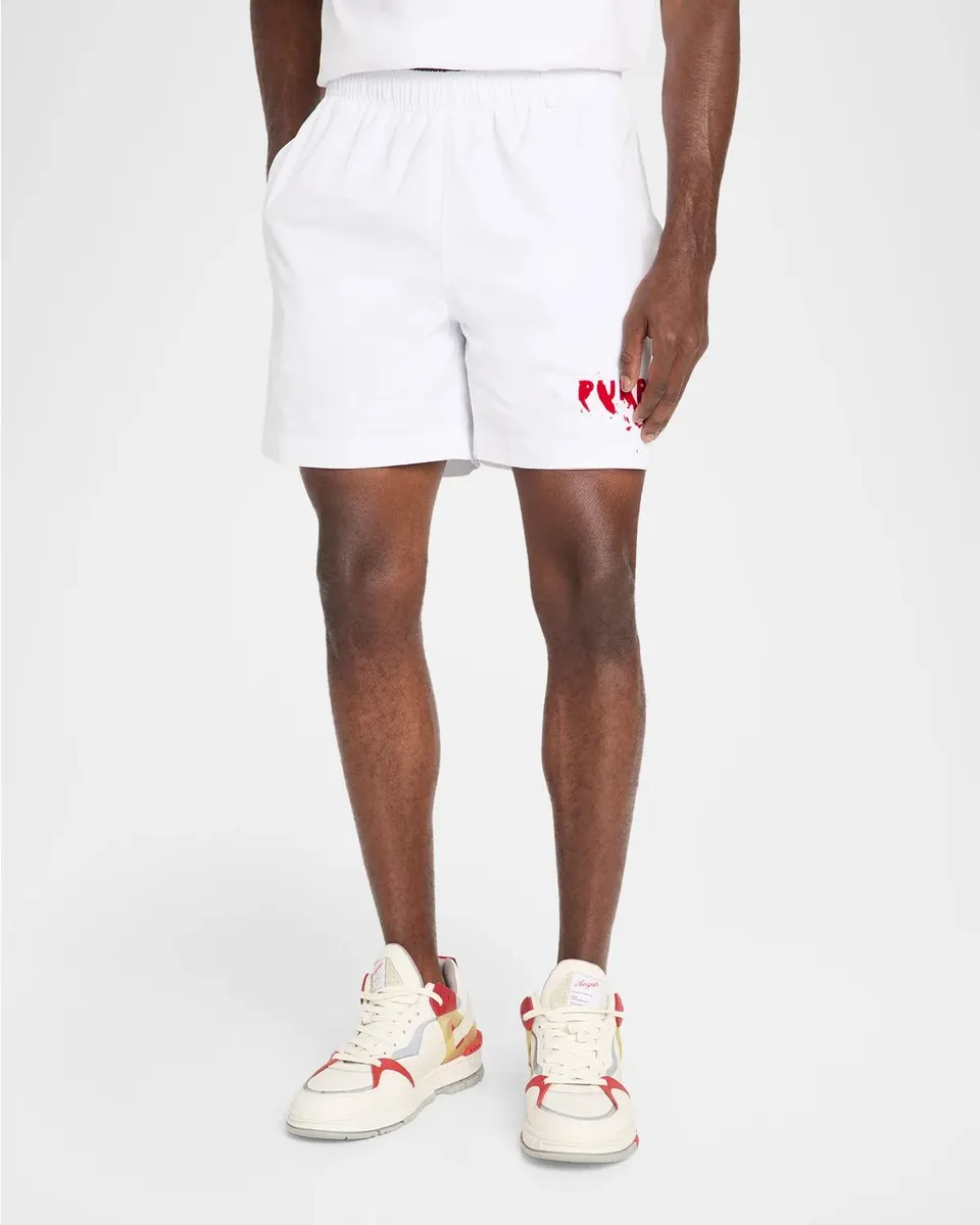 PURPLE Men's Logo All Around Shorts | Thumbnail 4 PURPLE Men's Logo All Around Shorts | Thumbnail 4