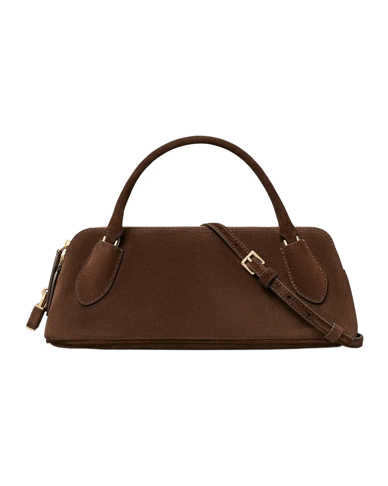 Lock Suede Top-Handle Bag Lock Suede Top-Handle Bag