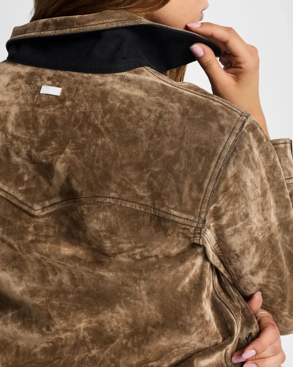 RE/DONE Rewind Devon Flocked Jacket | Thumbnail 5 RE/DONE Rewind Devon Flocked Jacket | Thumbnail 5