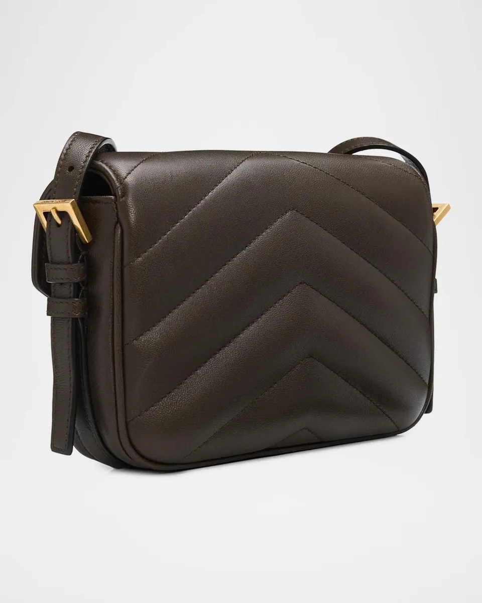 Saint Laurent Toy Loulou YSL Quilted Leather Crossbody Bag | Thumbnail 3