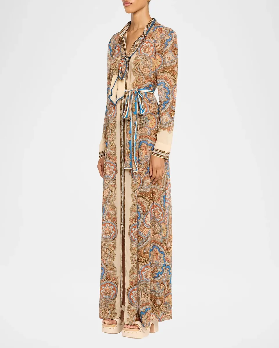 Zimmermann Clash Paisley Maxi Dress | Thumbnail 4 Zimmermann Clash Paisley Maxi Dress | Thumbnail 4