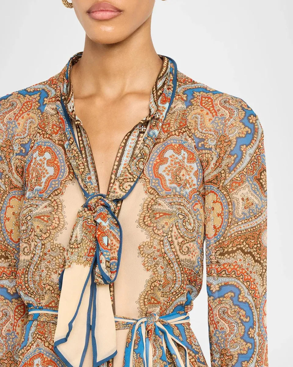 Zimmermann Clash Paisley Maxi Dress | Thumbnail 5 Zimmermann Clash Paisley Maxi Dress | Thumbnail 5