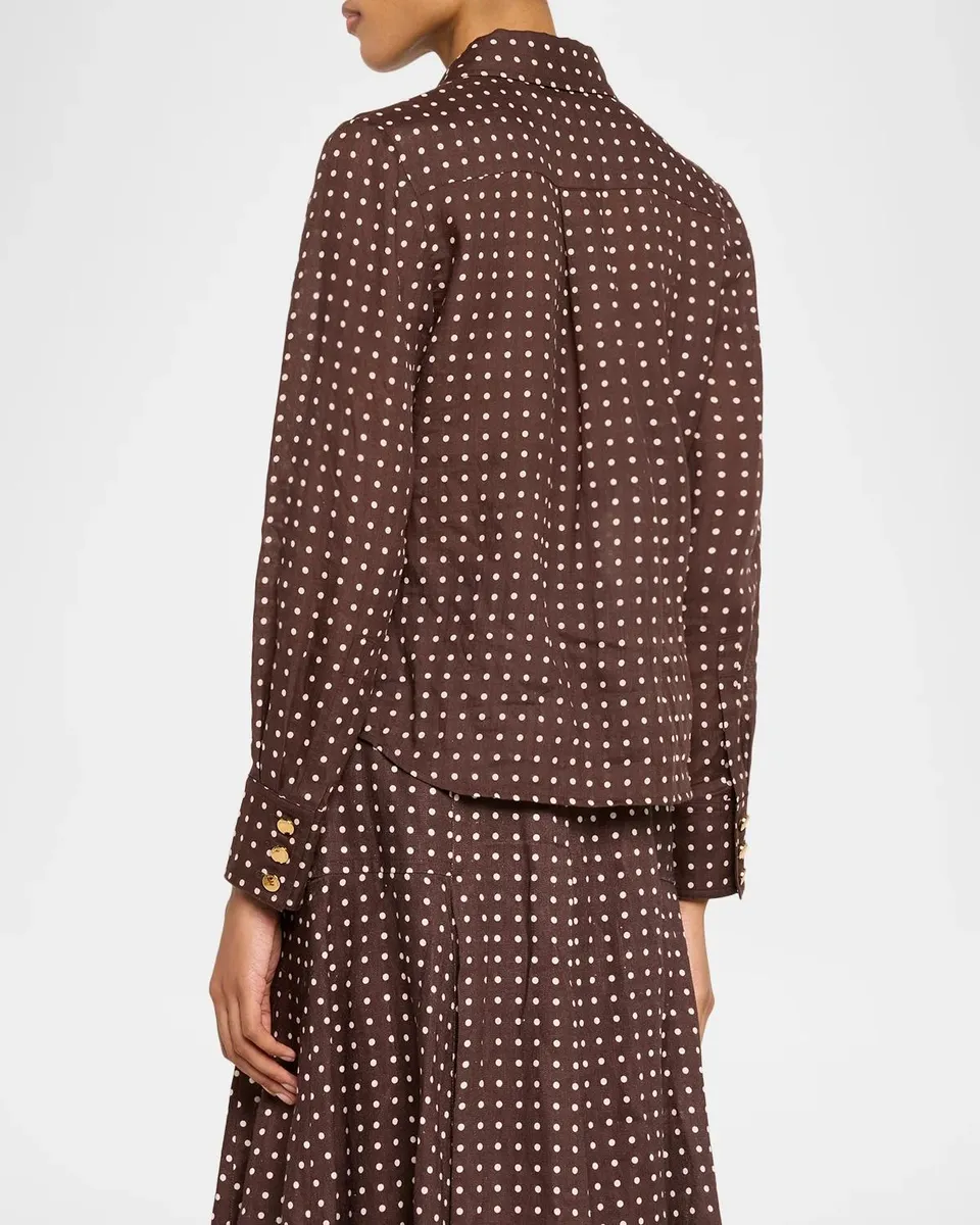 Zimmermann Dotted Cargo Shirt | Thumbnail 3