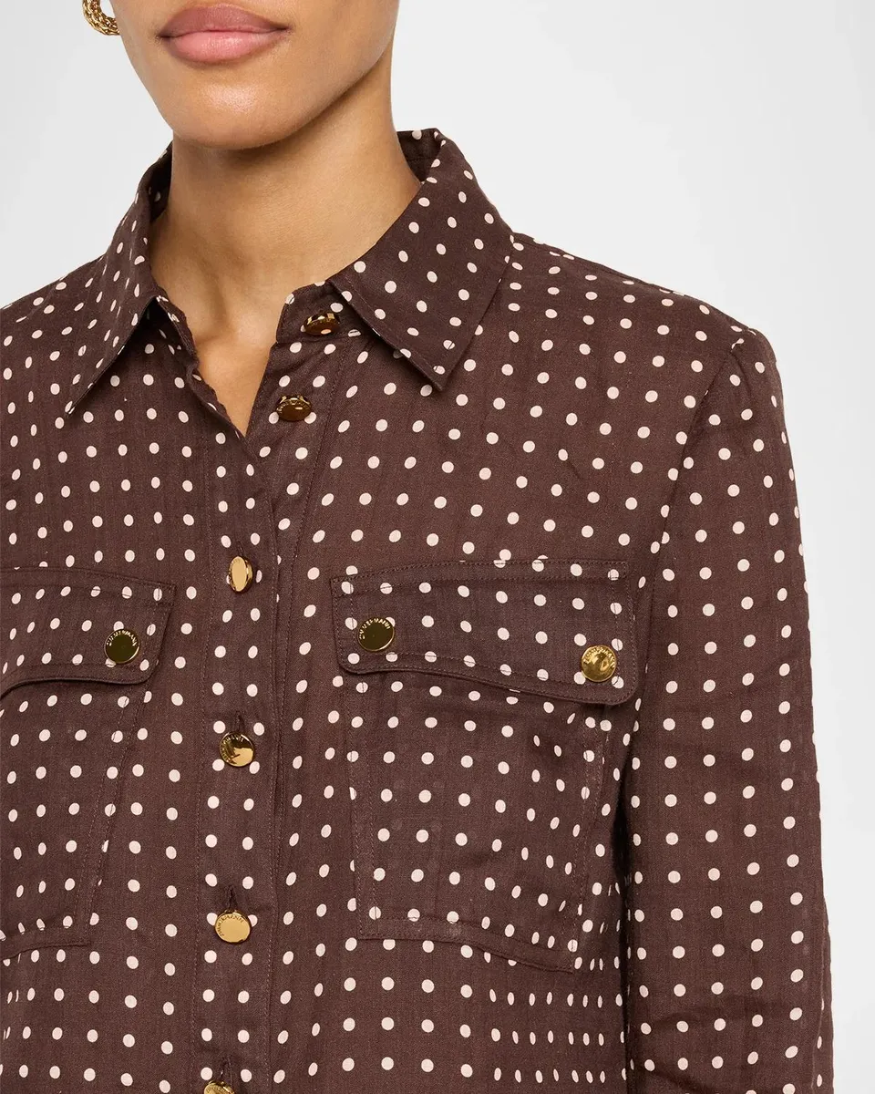 Zimmermann Dotted Cargo Shirt | Thumbnail 5