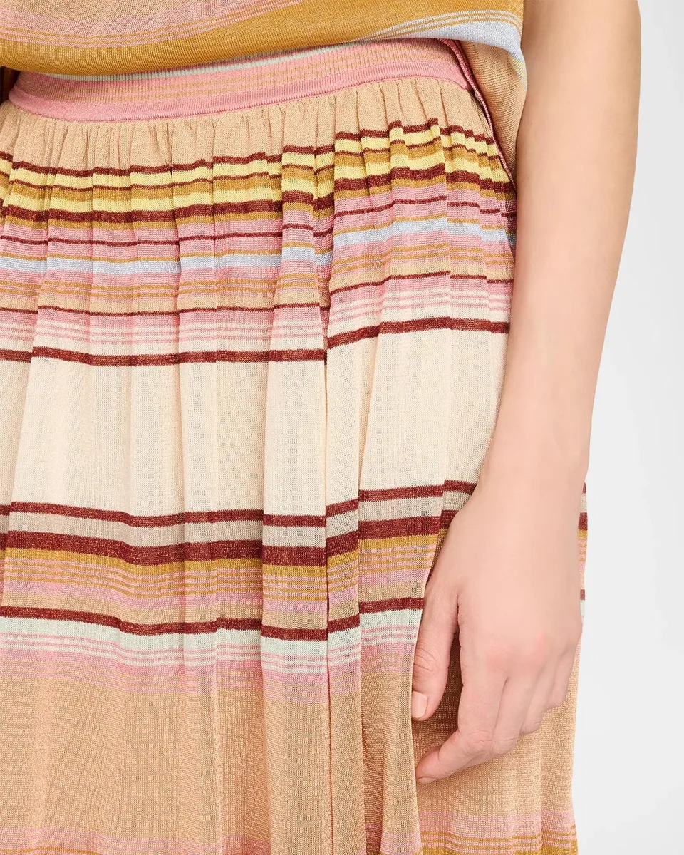 Zimmermann Fairlight Stripe Circle Skirt | Thumbnail 5