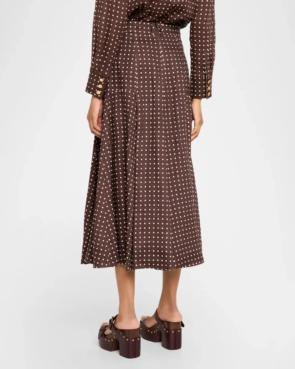 Zimmermann Cargo Linen Midi Skirt | Thumbnail 3 Zimmermann Cargo Linen Midi Skirt | Thumbnail 3