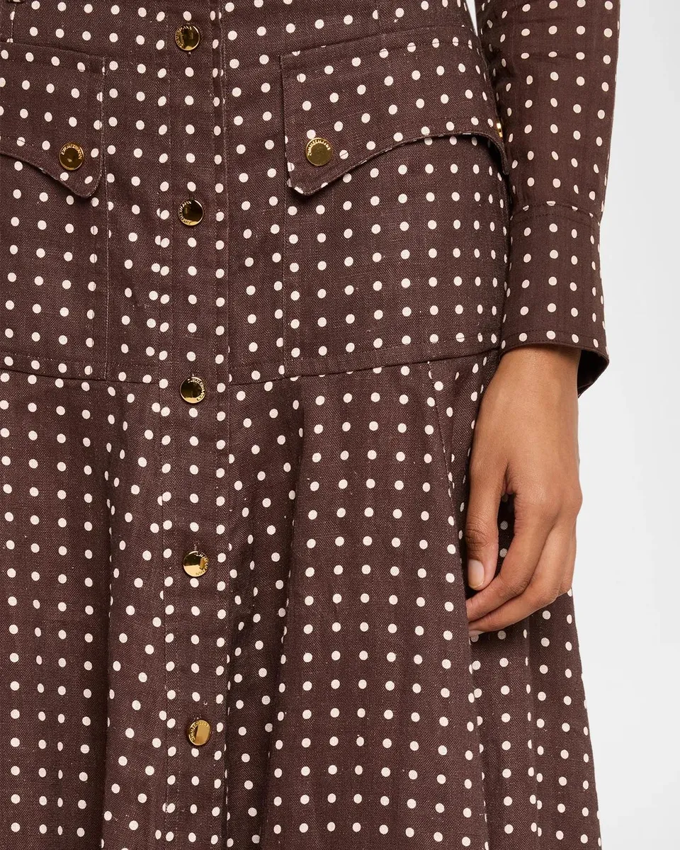 Zimmermann Cargo Linen Midi Skirt | Thumbnail 5 Zimmermann Cargo Linen Midi Skirt | Thumbnail 5