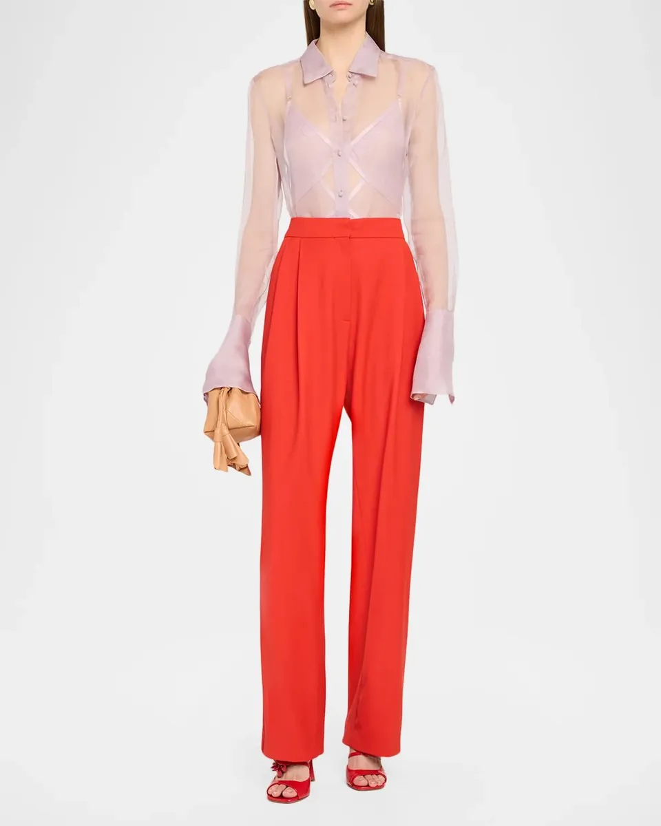 Zimmermann Clash Tuxedo Straight Pants | Thumbnail 2 Zimmermann Clash Tuxedo Straight Pants | Thumbnail 2