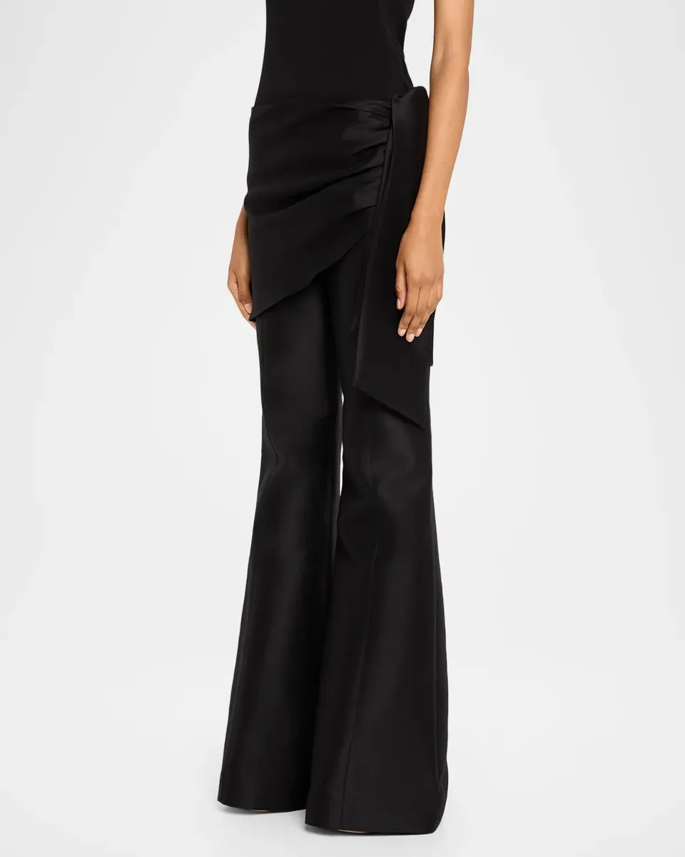 Zimmermann Clash Draped Flare Pants | Thumbnail 4