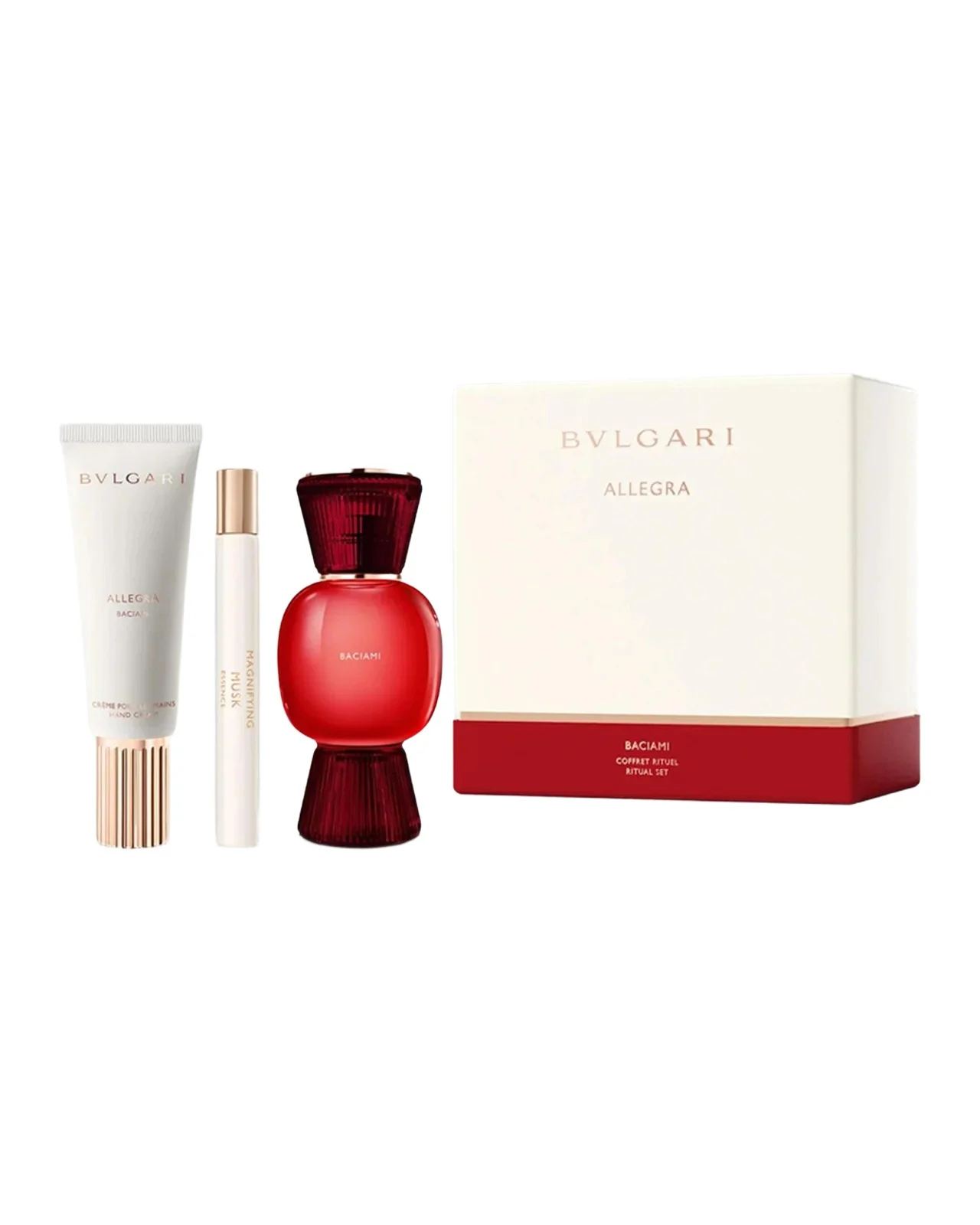 BVLGARI 3-Piece Eau De Parfum, Hand Cream, & Musk Essence Set