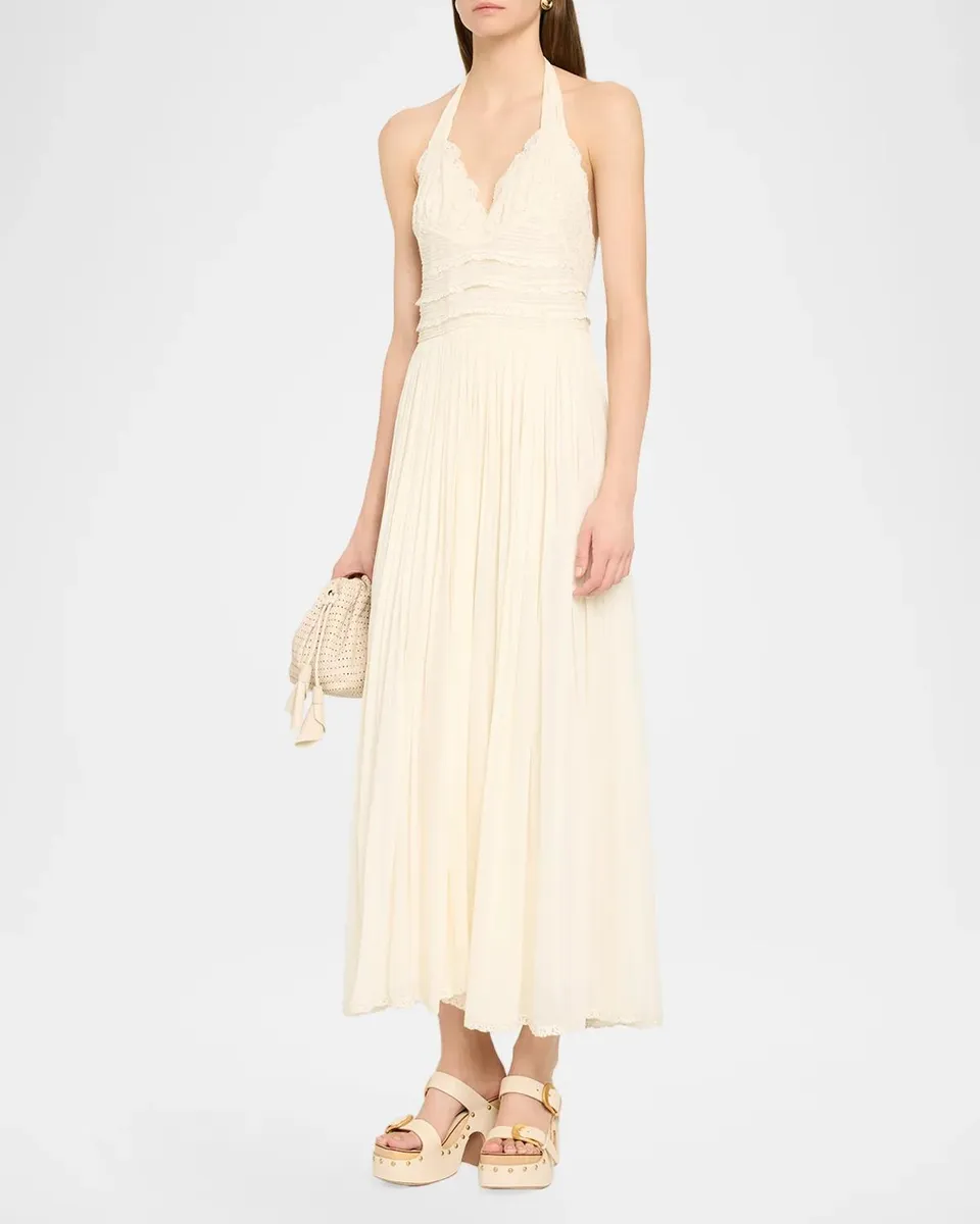 Zimmermann Fairlight Halter Dress | Thumbnail 4