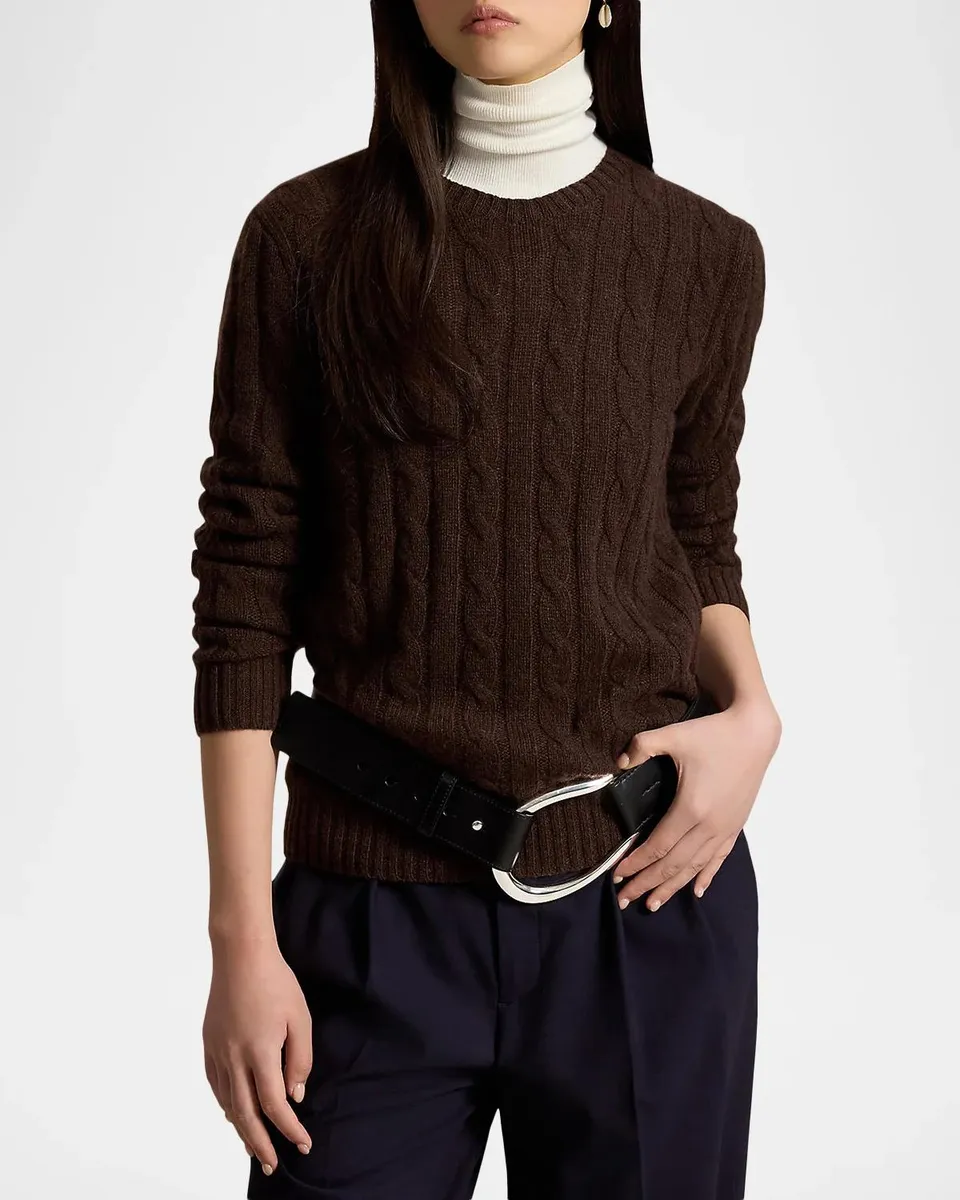 Polo Ralph Lauren Cable-Knit Cashmere Sweater | Thumbnail 4 Polo Ralph Lauren Cable-Knit Cashmere Sweater | Thumbnail 4