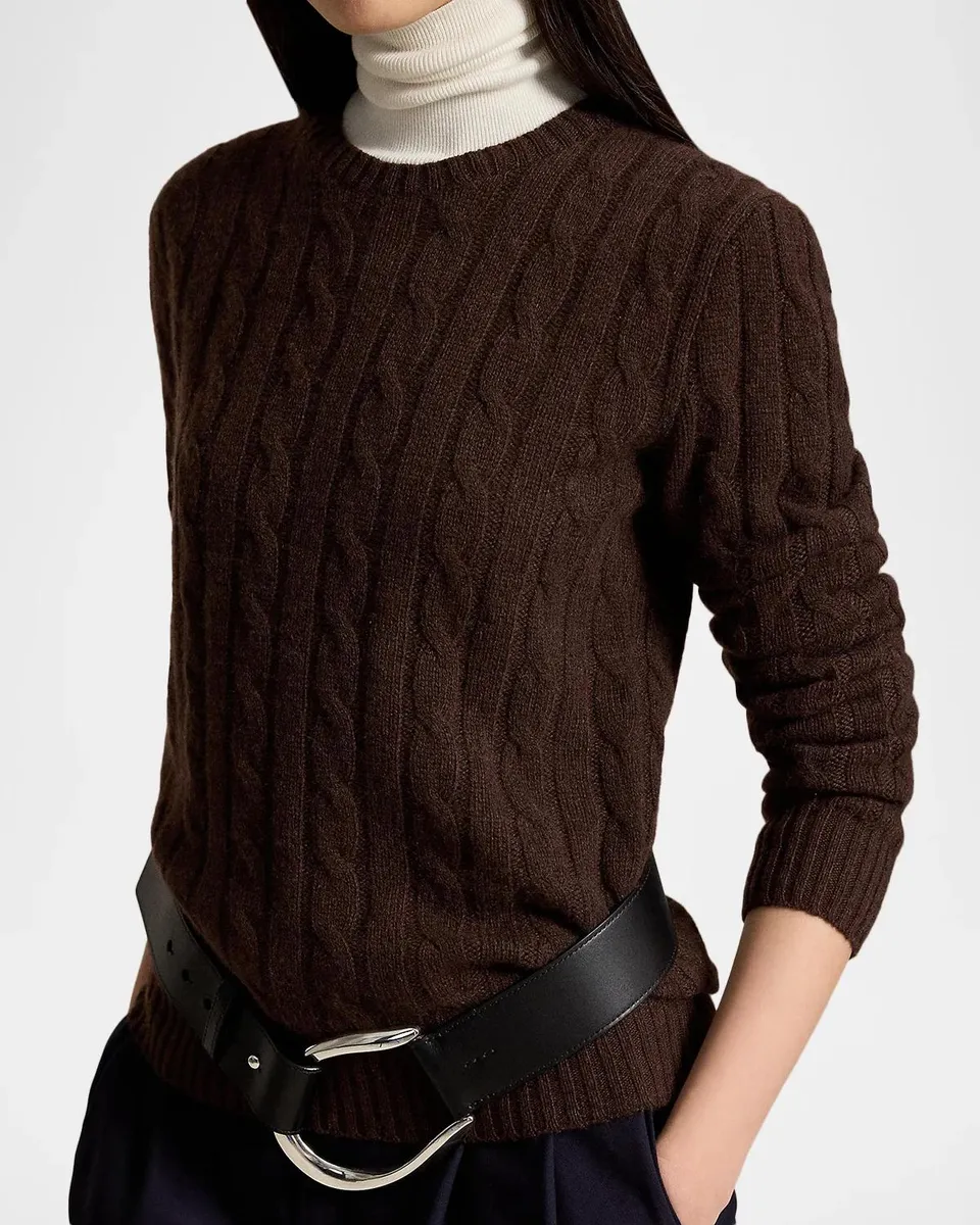 Polo Ralph Lauren Cable-Knit Cashmere Sweater | Thumbnail 5 Polo Ralph Lauren Cable-Knit Cashmere Sweater | Thumbnail 5