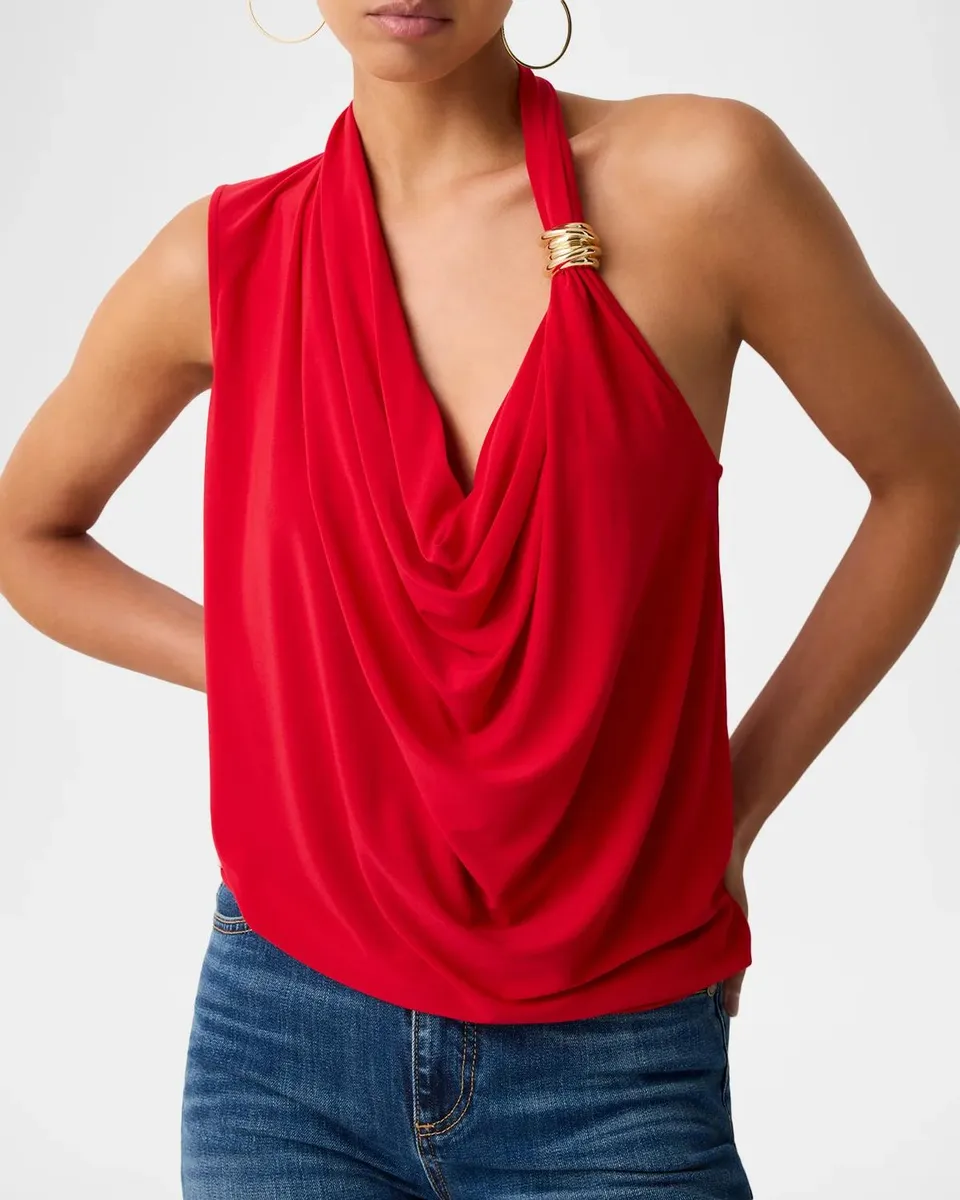 Ramy Brook Aleah Cowl-Neck Top | Thumbnail 3